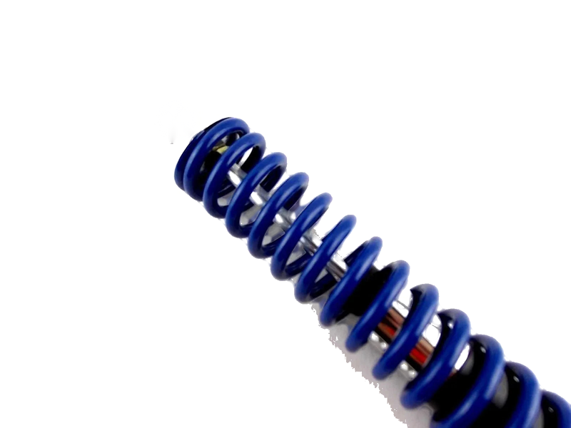 Kawasaki KX125 400mm Blue/Chrome Rear Shock Absorbers