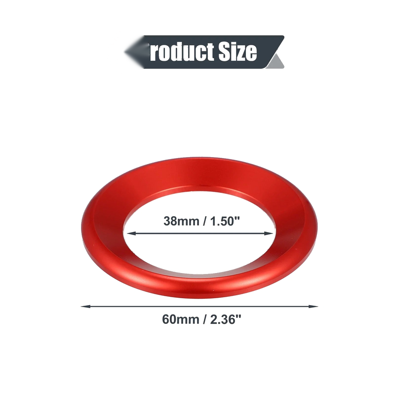 Honda Civic Red Door Audio Speaker Ring Covers (2016-2021)