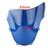 Suzuki GSXR 600 GSX-R 750 GSXR1000 Silver Screen Windshield (2000-2003)