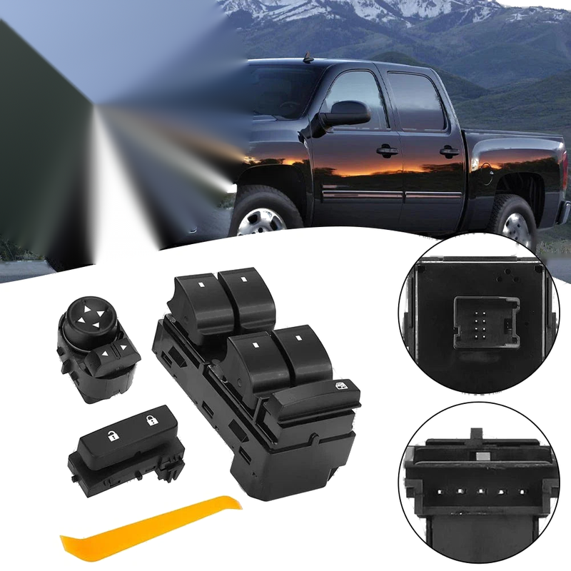 Chevy Silverado & GMC Sierra Power Windows Switch Assembly