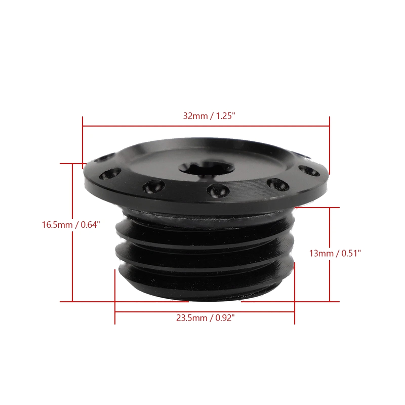 Husqvarna Vitpilen 701, Duke 690, 790, 890 Oil Filler Plug Black (2017-2023)