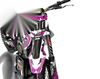 Husqvarna TC 125 Graphics Kit Decal Stickers (2014-2015)