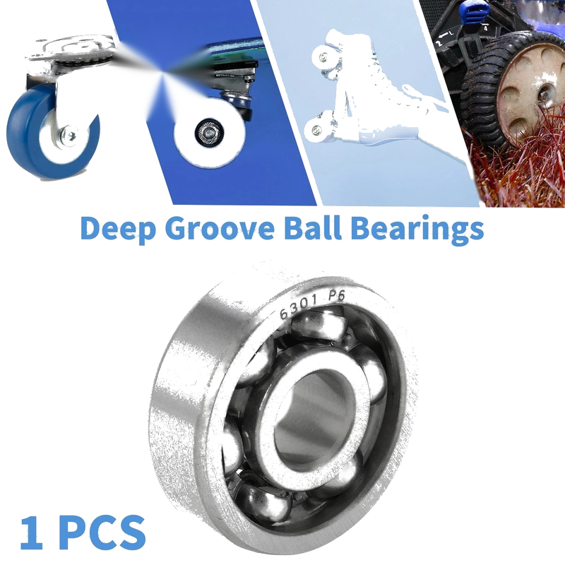 Scooter Skateboard Wheel Deep Groove Ball Bearings 12x37x12mm 1 Pc