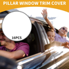 Toyota Corolla 16 Pcs Chrome Silver Door Pillar Trim (2021-2024)