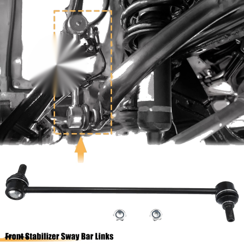 Hyundai Santa Fe, Kia Sorento Front Sway Bar Links (2013-2018)