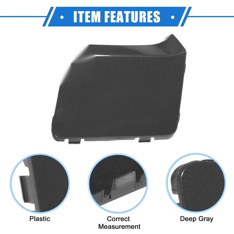 Subaru Impreza (2010-2014) Deep Gray Front Bumper Tow Hook Cover