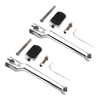 Harley Road Glide Chrome Front Rear Heel Shifter Lever Pegs (1988-2023)