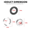 Yamaha Seca 900 / XS750 / XS850 / XS1100 Swing Arm Bearing Seal Kit (77-81)