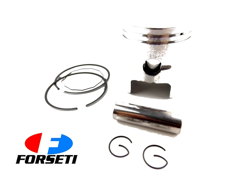 Suzuki TC185 1mm O/S Piston Kit with 65mm Rings & Pin Clips (1974-1977)