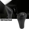 BMW Faux Leather Black 5 Speed Manual Gear Shift Knob Transmission
