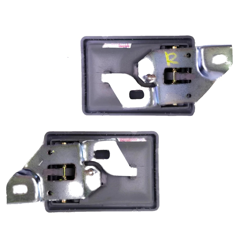 Interior Door Handle Gray Pair Fits Mitsubishi L200 Triton Pickup 1986-96 D06