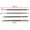 Weatherstrip Door Belt Out Set 4 CH Fits Toyota Corolla AE110 AE111 1995-02 D06