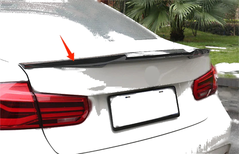BMW 3 Series F30 Sedan Rear Spoiler M3 Style Carbon Fiber (2012-2018)