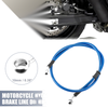 Brake Line 35.43 Length 10mm ID / Motorcycle Hydraulic Oil Hose Cable Blue
