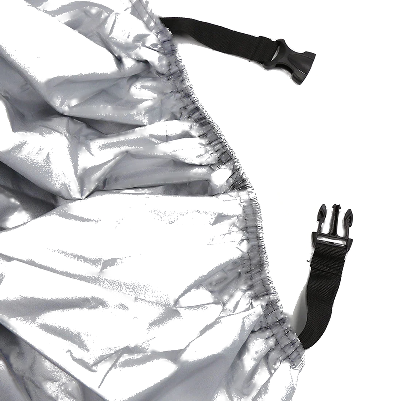 Suzuki GSX-R 600 750 1000 1100 Black & Silver Motorcycle Cover
