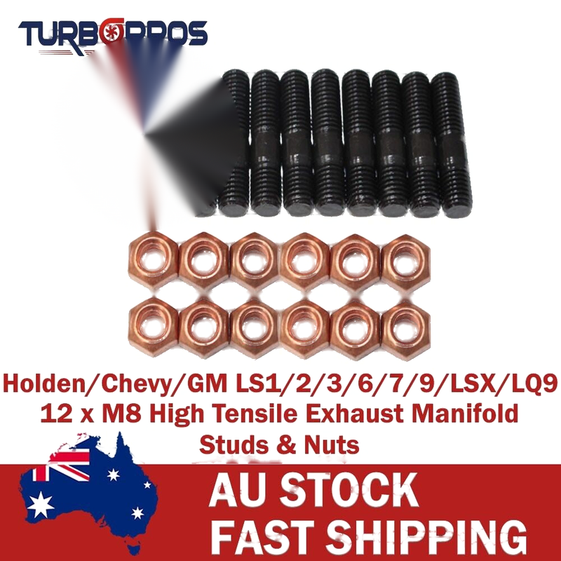 Holden / Chevy / G High Tensile Exhaust Manifold Studs