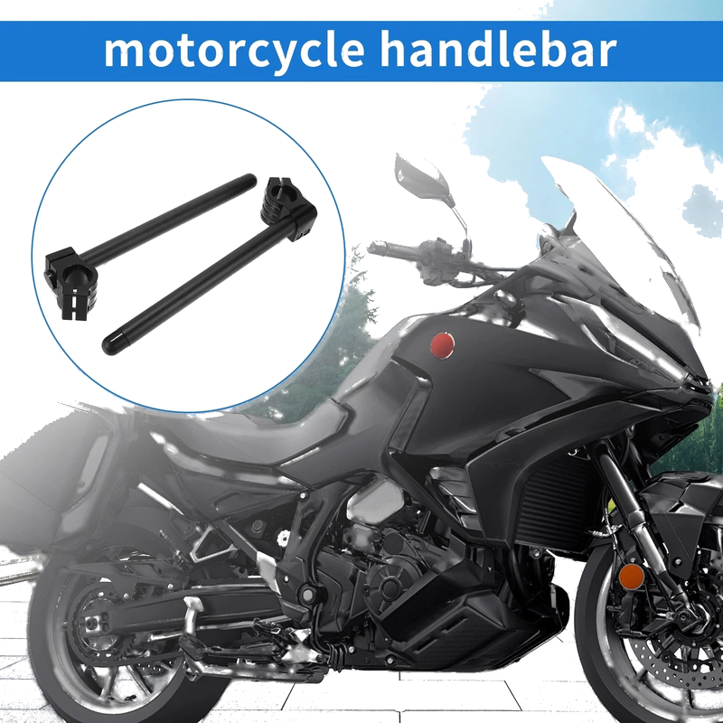 ATV Aluminum Alloy Black Pair Handlebar 31mm