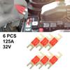 Cars Trucks Motorcycles Boats 6pcs 125A AFS Mini ANL Fuse