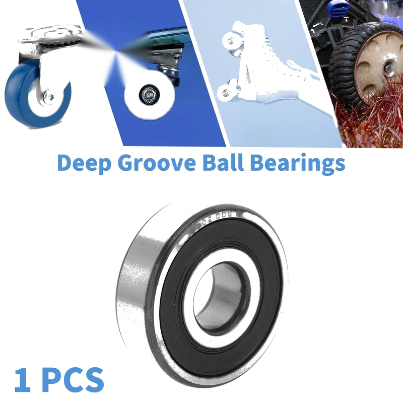 Scooter Skateboard Wheel 6302DDU 15x42x13mm Deep Groove Ball Bearings