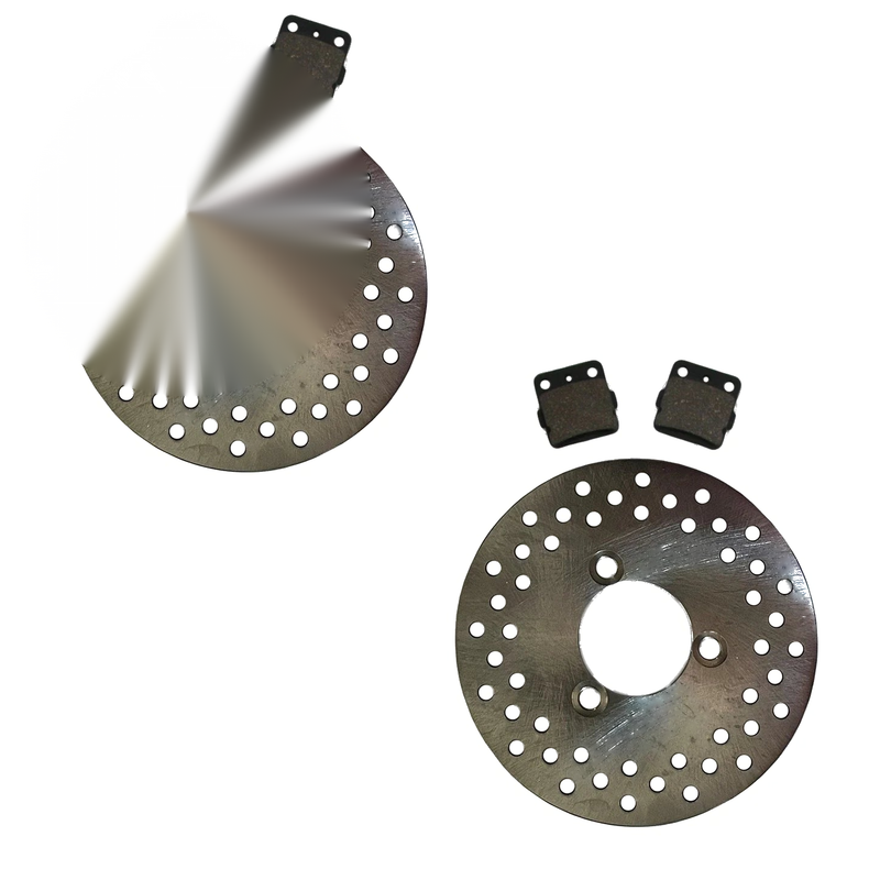 Honda TRX400EX TRX400X 2 x Front Disc Rotors & Semi-Metallic Brake Pads