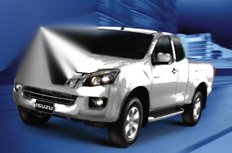 Isuzu D-Max 4WD (2) 2012-2015 Mud Flap