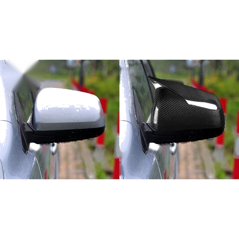 Mitsubishi Lancer EVO 2008-12 Carbon Fiber Adhesive Side Mirror Shell Cover