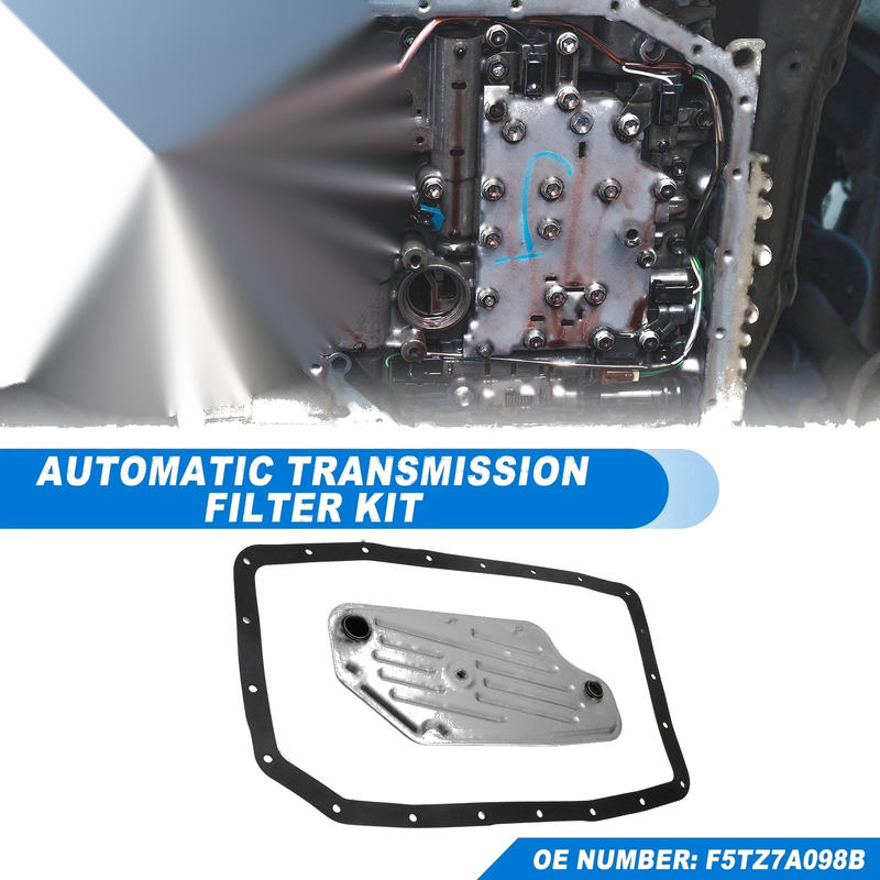 Ford A4LD-E Transmission Filter Oil Pan Gasket Kit (1990-1994)