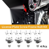 Universal Motorcycle M6 / 35mm / License Plate Screws Cover 4Pcs