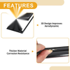 Mitsubishi Outlander Sport RVR 2023-2024 Black Set Window Deflectors