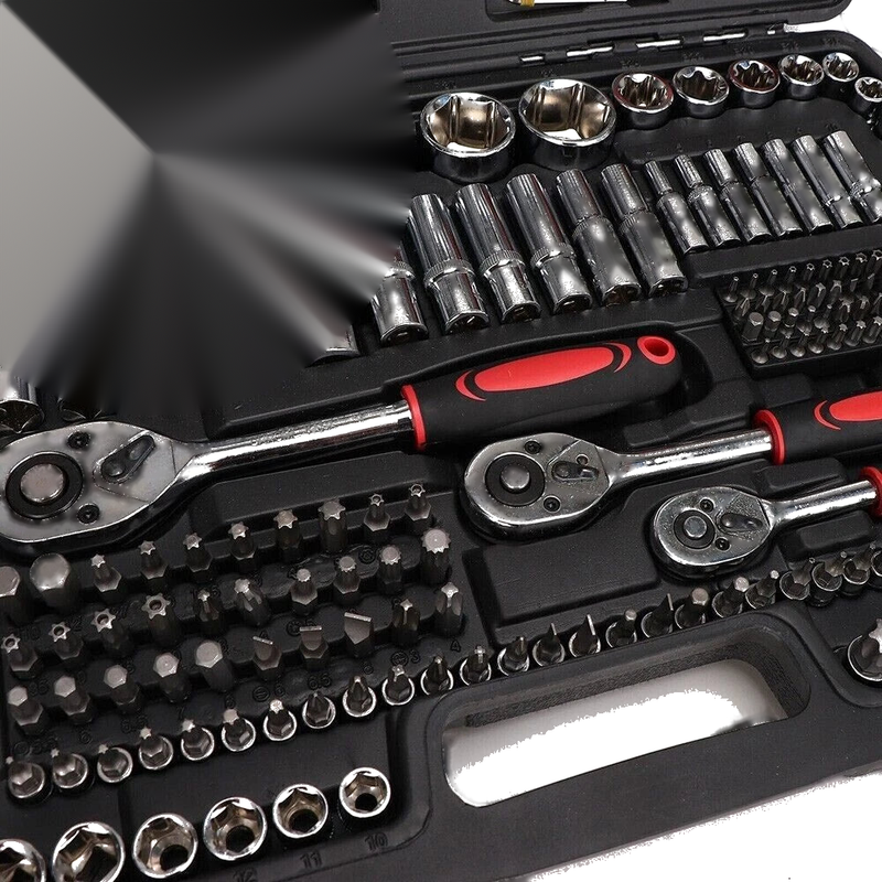 Household Car 1 / 2" 1 / 4" 3 / 8" 216 Piece Socket Set