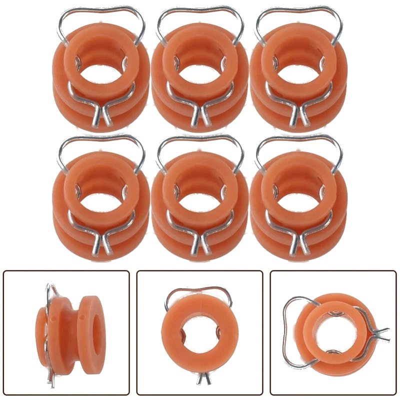 Ford Mustang Bronco 6 x Window Regulator Roller Bushings (1964-1996)