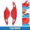 Nissan Altima (2019-2021) - 2x Red Steering Wheel Shift Paddle Covers