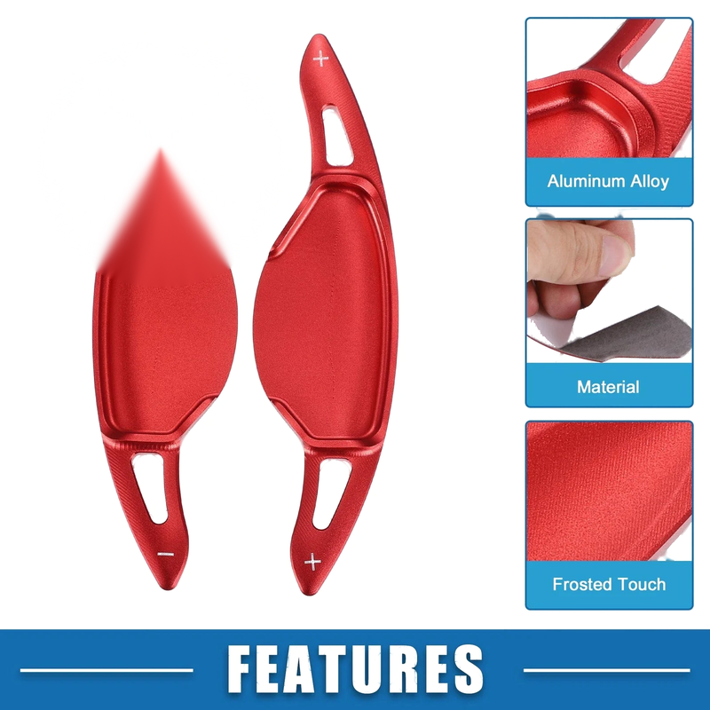 Nissan Altima (2019-2021) - 2x Red Steering Wheel Shift Paddle Covers