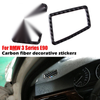 BMW E90 E92 Carbon Fiber Dashboard Air Vent Outlet Frame Cover (2007-2013)