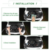 Honda Civic (2012-2015) Black 1 x Piece Rear Engine Hood Sealing Strip