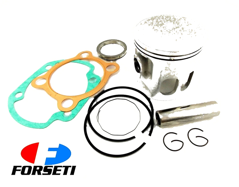 YAMAHA DT175 1. FORSETI Top End Kit 1.00mm 67mm Piston Rings Gasket (74-76)