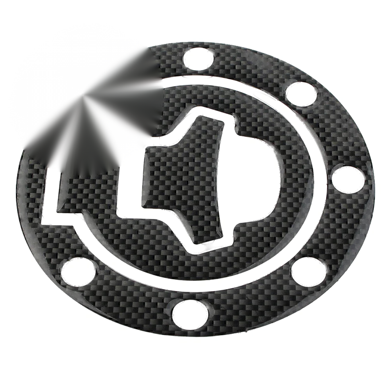 Suzuki GSXR-600 / 750 Carbon Fiber ABS Gas Tank Fuel Cap Cover (1997-2003)