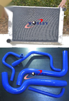 Holden Commodore VN-VS V6 3.8L 3 Row Alloy Aluminum Radiator & Hose