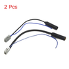 Honda Black Car Radio Stereo Antenna Adaptor Connectors