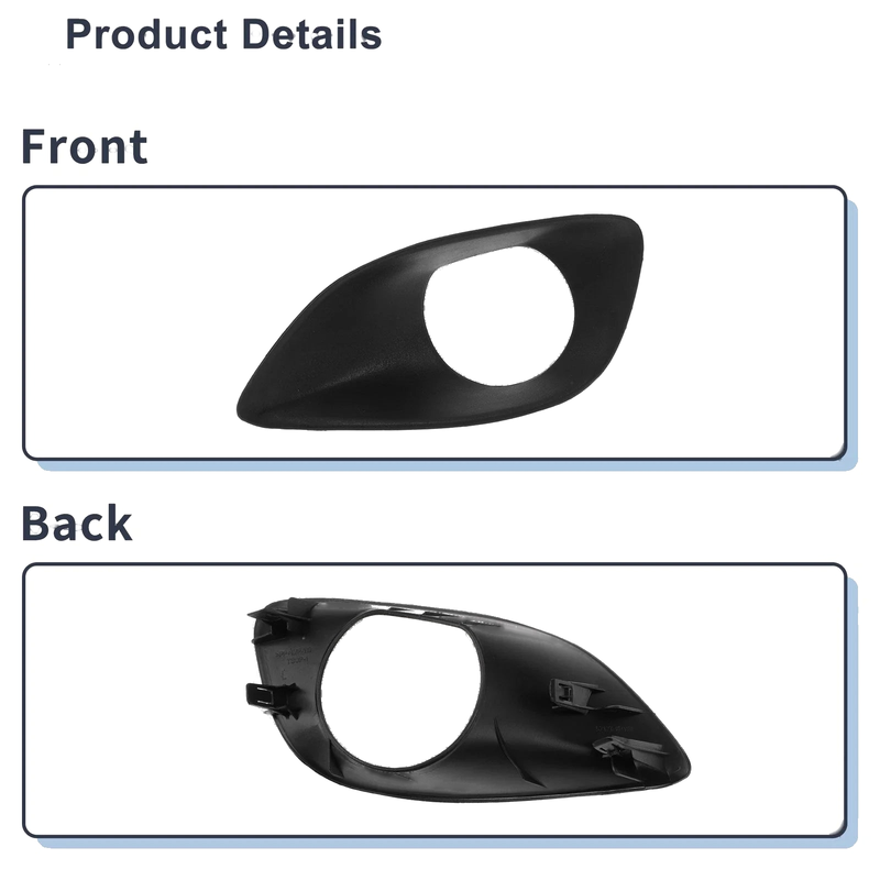 Toyota Yaris Front Left Fog Light Grill (2007-2013)