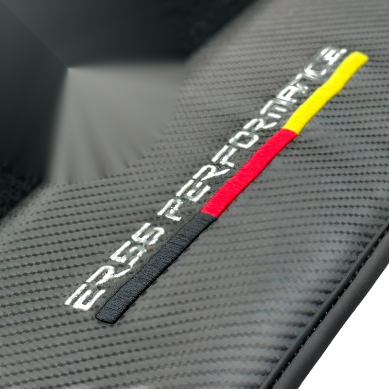 BMW 3 Series G20 Sedan 2019-2024 with Carbon Fiber Black Floor Mats