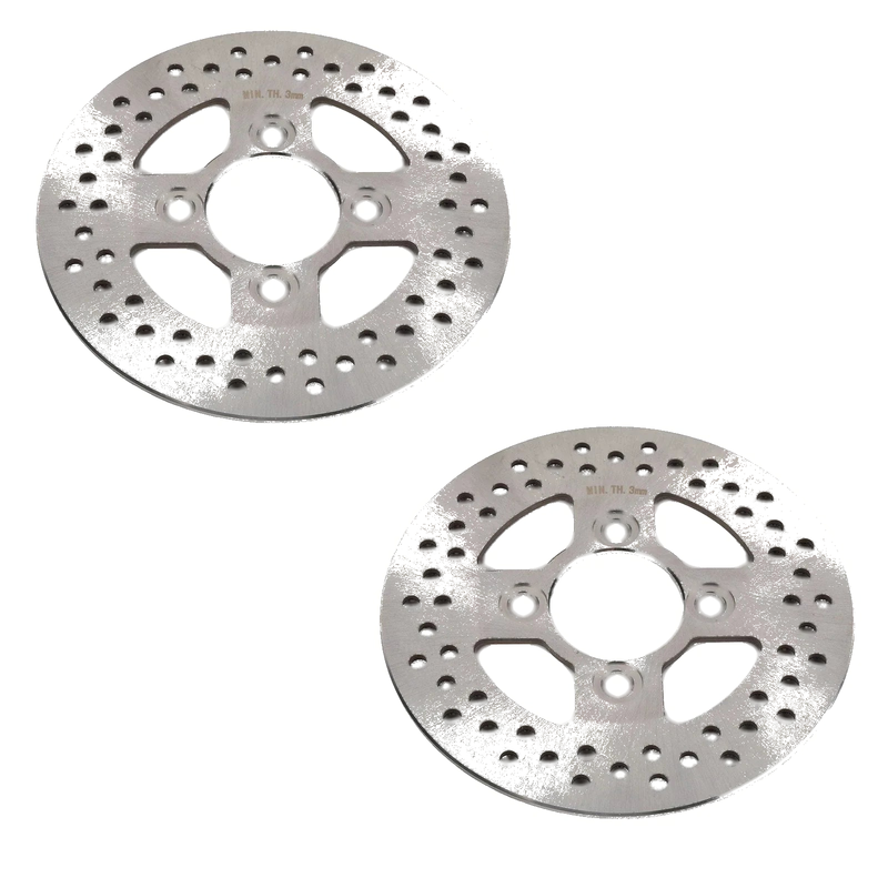 Honda TRX250R FourTrax 250R 2 x Front Disc Brake Rotors (1986–1987)