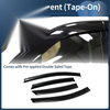 Ford Focus Side Window Vent Visors Black 2012-2018 Window Deflectors