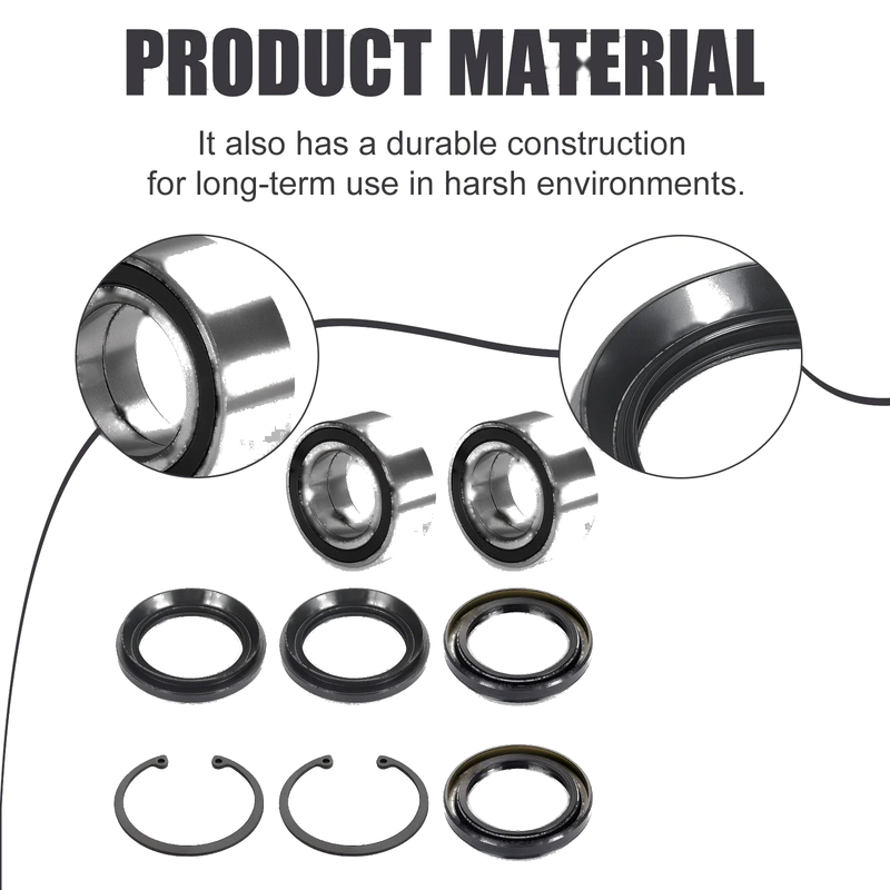 Honda Rincon Rear Wheel Bearings & Seals Kit (2003–2005)