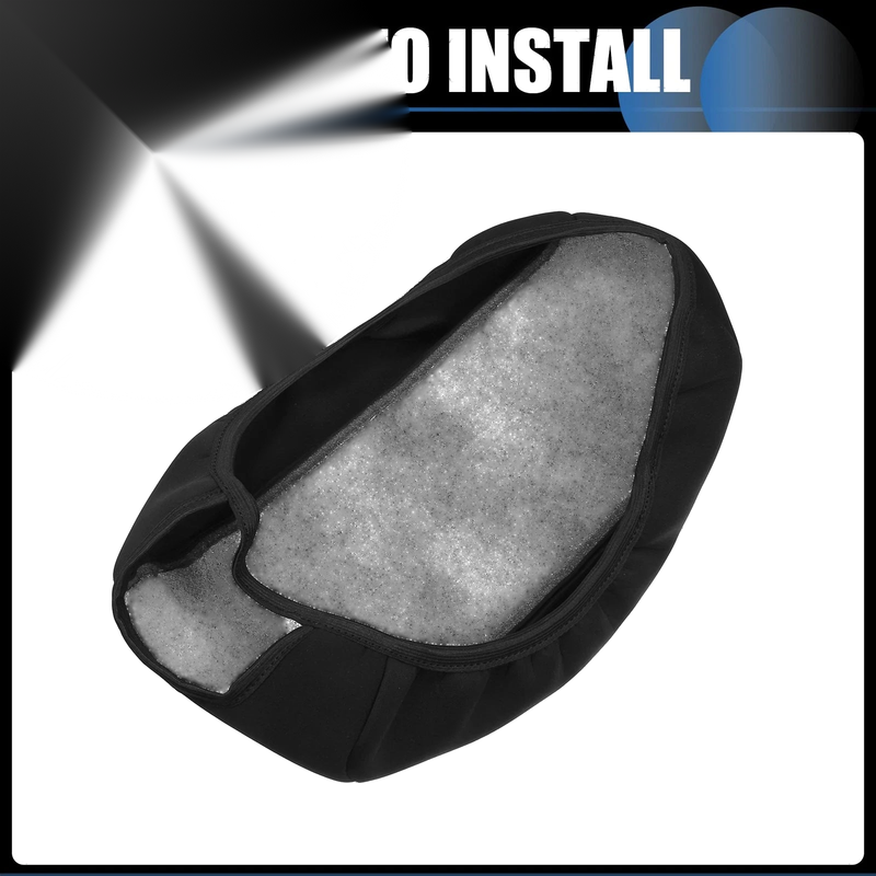 Hyundai Sonata (2015-2019) Neoprene Black Armrest Protector Cover Pad