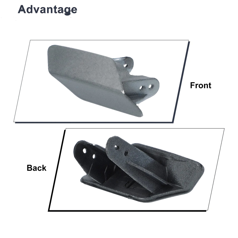 BMW 320i Grey Washer Nozzle Cover Cap Front Right Bumper Headlight