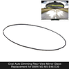 BMW M3 Vehicle Oval Dimming Rear View Mirror Glass (2000-2003)