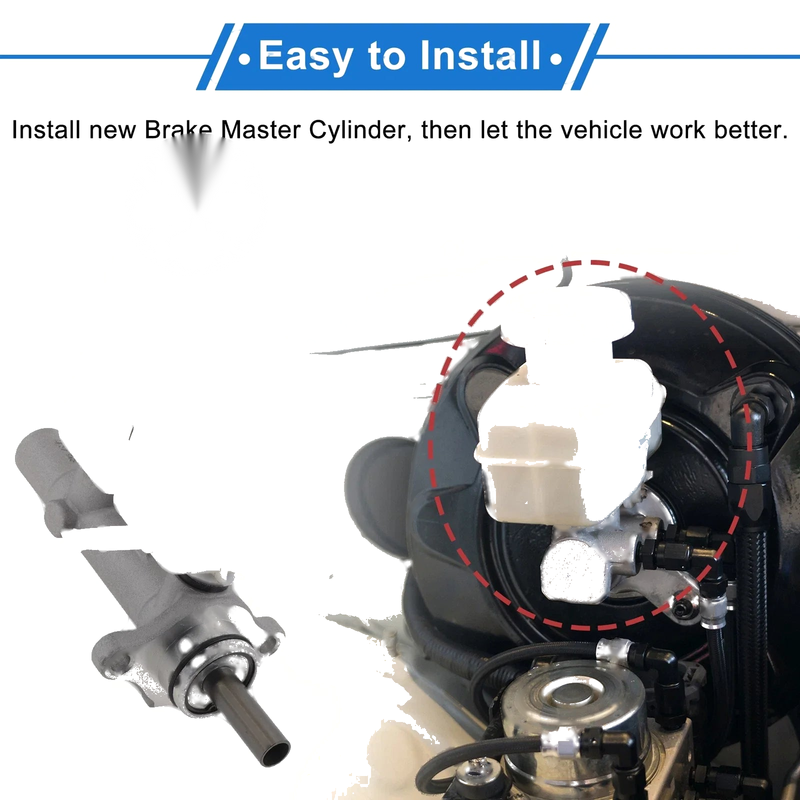 Hyundai Elantra Brake Master Cylinder with Reservoir (2009-2012)