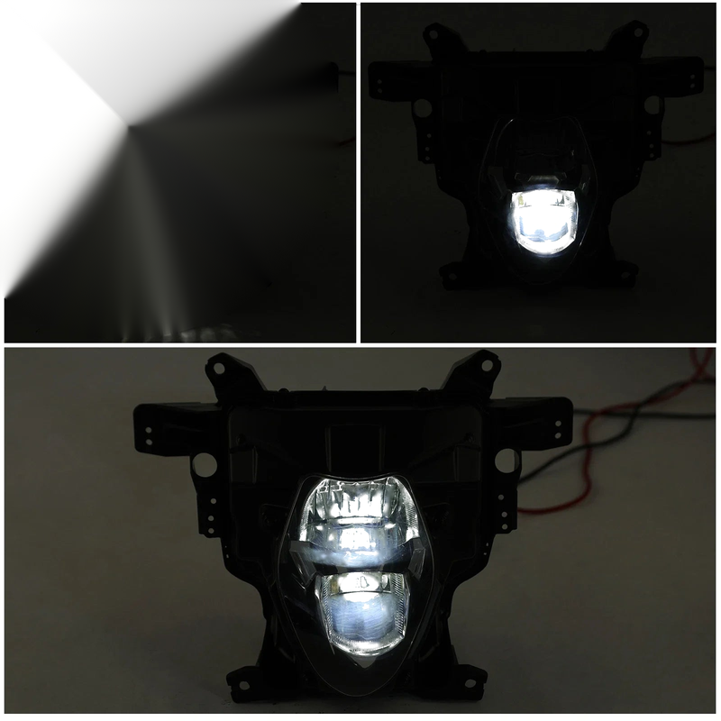 Suzuki GSXR1000 LED Headlight Assembly & Fairing Stay Bracket (2017-2025)