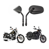 Harley Sportster 883 1200 48 Iron Black Motorcycle Mirrors (2004-2023)